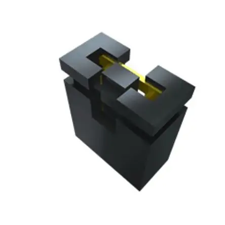 Produktfoto 1 von Samtec SNT Gelb Nebenwiderstand Stecker 2-polig, Raster 2.54 mm 1-reihig, Shunts und Jumper