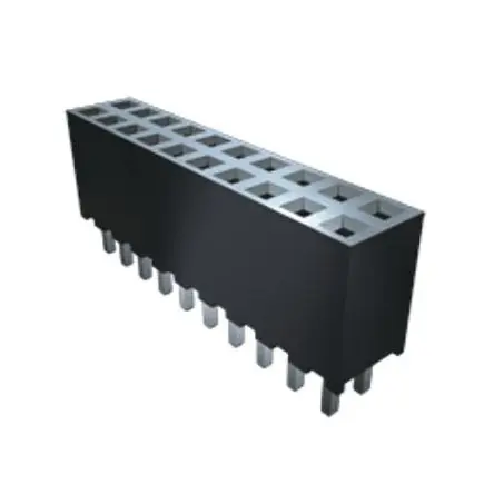 Samtec SQT Leiterplattenbuchse Gerade Durchsteckmontage 24-polig / 2-reihig, Raster 2 mm Lot