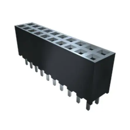 Produktfoto 1 von Samtec SQW Leiterplattenbuchse Gerade Oberfläche 44-polig / 2-reihig, Raster 2 mm Lot