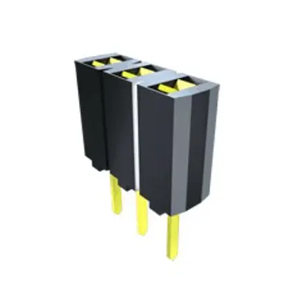 Samtec SSA Leiterplattenbuchse Gerade Durchsteckmontage 1-polig / 1-reihig, Raster 2.54 mm Lot
