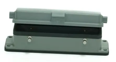 Produktfoto 1 von RS PRO RS-H24B Gehäuse für robusten Stromversorgungsstecker 4, Schott RS-H24B Anbaugehäuse, IP65