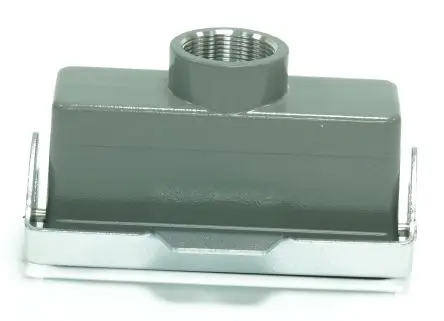 Produktfoto 1 von RS PRO RS-H24B Gehäuse für robusten Stromversorgungsstecker 1 Hebel 1, Kabel Kupplungsgehäuse, IP65
