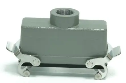 Produktfoto 1 von RS PRO RS-H24B Gehäuse für robusten Stromversorgungsstecker 2 Hebel 2, Kabel RS-H24B Kupplungsgehäuse, IP65