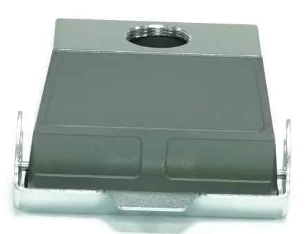 Produktfoto 1 von RS PRO RS-H24B Gehäuse für robusten Stromversorgungsstecker 1 Hebel 1, Kabel Kupplungsgehäuse, IP65