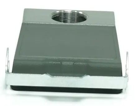 Produktfoto 1 von RS PRO RS-H24B Gehäuse für robusten Stromversorgungsstecker 1 Hebel 1, Kabel Kupplungsgehäuse, IP65