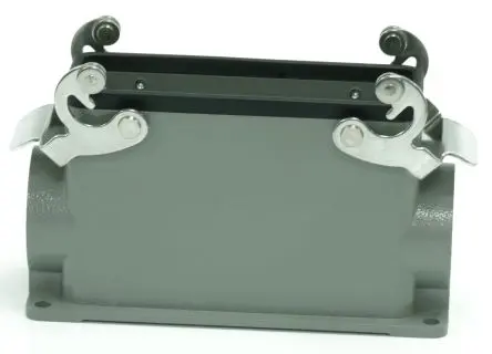 Produktfoto 1 von RS PRO RS-H24B Gehäuse für robusten Stromversorgungsstecker 2 Hebel 2, Oberfläche Steckverbindergehäuse, IP65