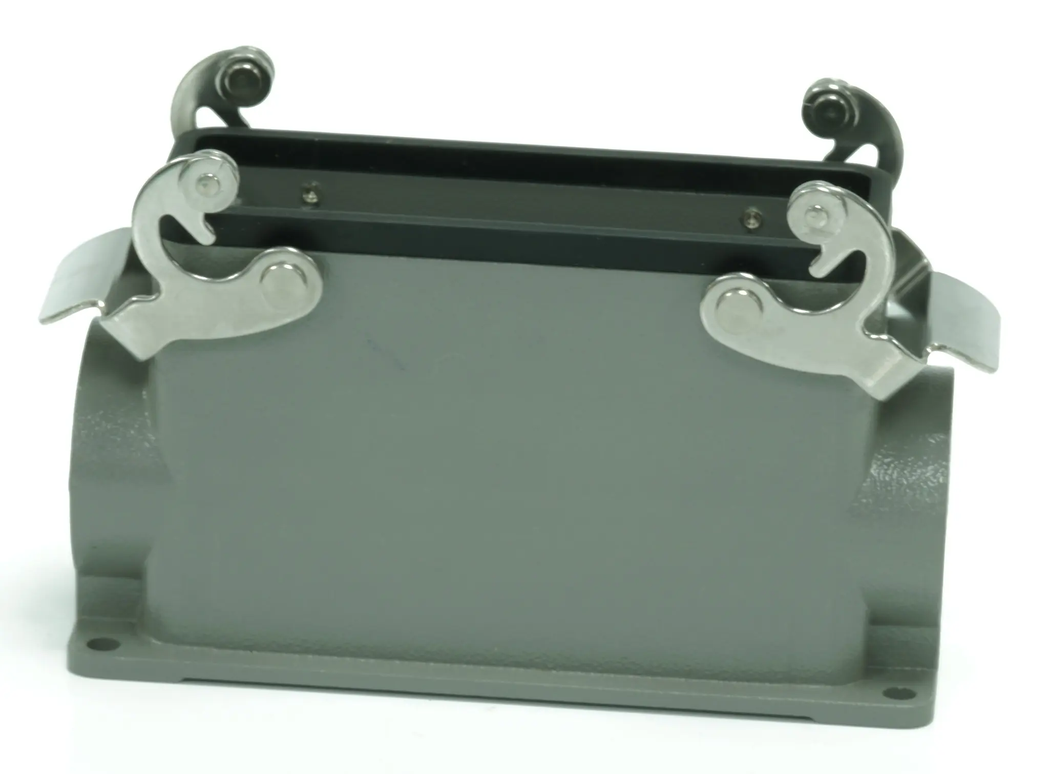 Produktfoto 1 von RS PRO RS-H24B Gehäuse für robusten Stromversorgungsstecker 2 Hebel 2, SMD RS-H24B Steckverbindergehäuse, IP65