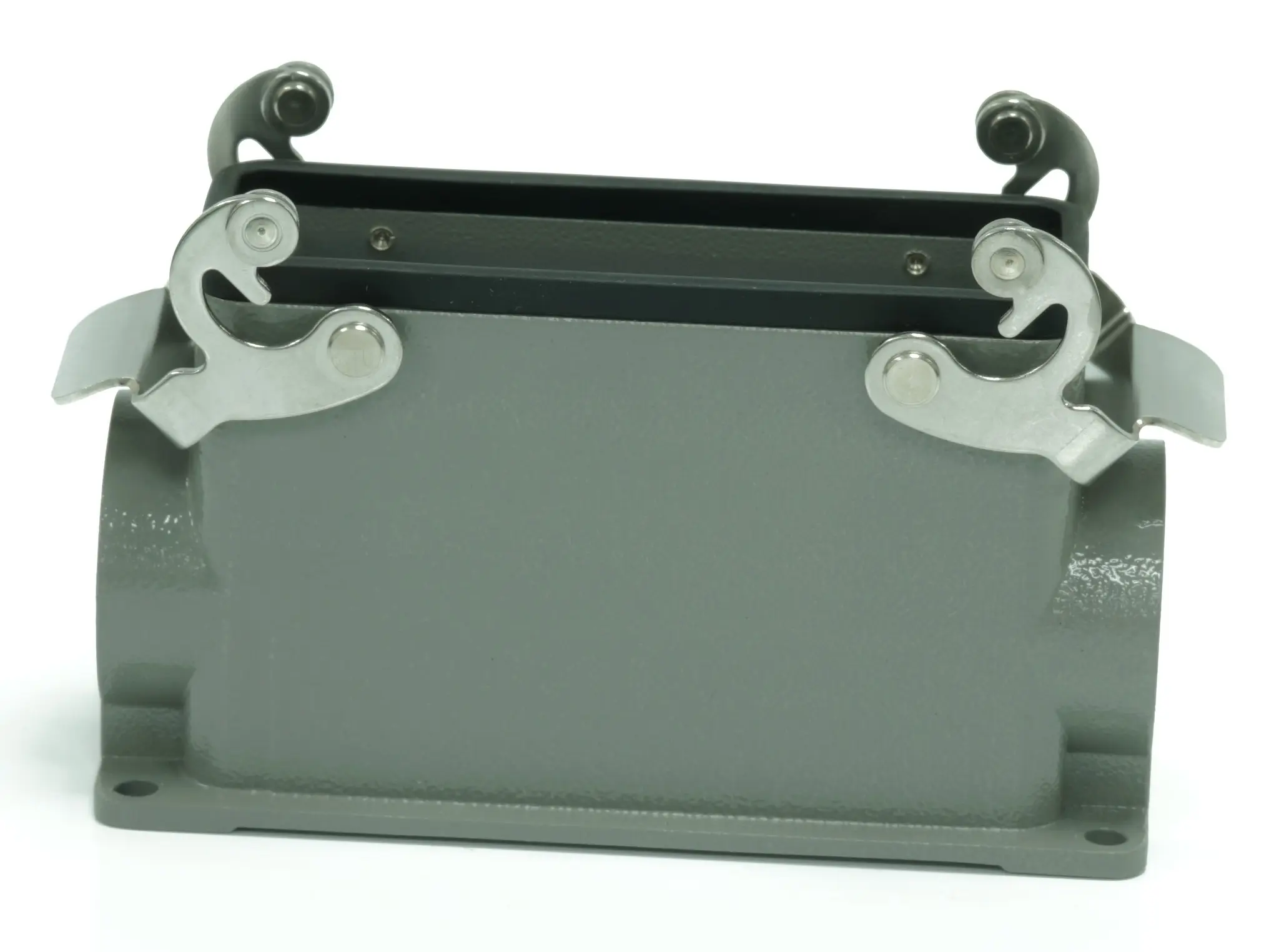 Produktfoto 1 von RS PRO RS-H24B Gehäuse für robusten Stromversorgungsstecker 2 Hebel 2, SMD Steckverbindergehäuse, IP65