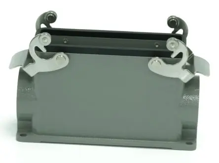 Produktfoto 1 von RS PRO RS-H24B Gehäuse für robusten Stromversorgungsstecker 2 Hebel 2, Oberfläche Steckverbindergehäuse, IP65