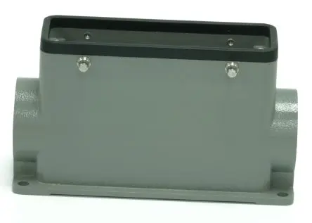 Produktfoto 1 von RS PRO RS-H24B Gehäuse für robusten Stromversorgungsstecker 4, Oberfläche Steckverbindergehäuse, IP65