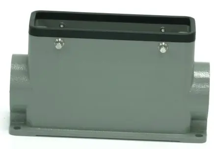 Produktfoto 1 von RS PRO RS-H24B Gehäuse für robusten Stromversorgungsstecker 4, Oberfläche Steckverbindergehäuse, IP65