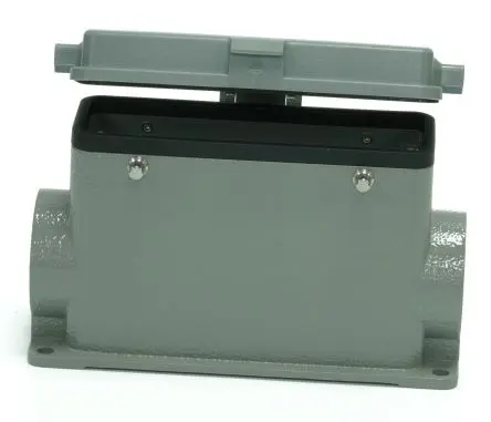 Produktfoto 1 von RS PRO RS-H24B Gehäuse für robusten Stromversorgungsstecker 4, Oberfläche RS-H24B Steckverbindergehäuse, IP65