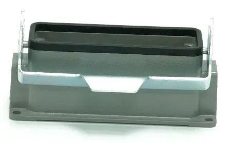 Produktfoto 1 von RS PRO RS-H24B Gehäuse für robusten Stromversorgungsstecker 1 Hebel 1, Oberfläche Steckverbindergehäuse, IP65