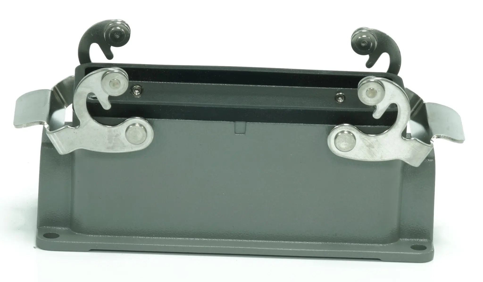 Produktfoto 1 von RS PRO RS-H24B Gehäuse für robusten Stromversorgungsstecker 2 Hebel 2, SMD Steckverbindergehäuse, IP65