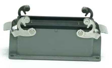 Produktfoto 1 von RS PRO RS-H24B Gehäuse für robusten Stromversorgungsstecker 2 Hebel 2, Oberfläche Steckverbindergehäuse, IP65