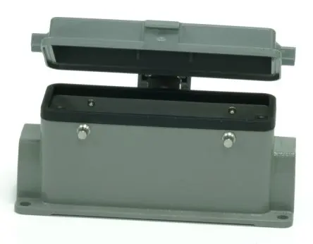 Produktfoto 1 von RS PRO RS-H24B Gehäuse für robusten Stromversorgungsstecker 4, Oberfläche RS-H24B Steckverbindergehäuse, IP65