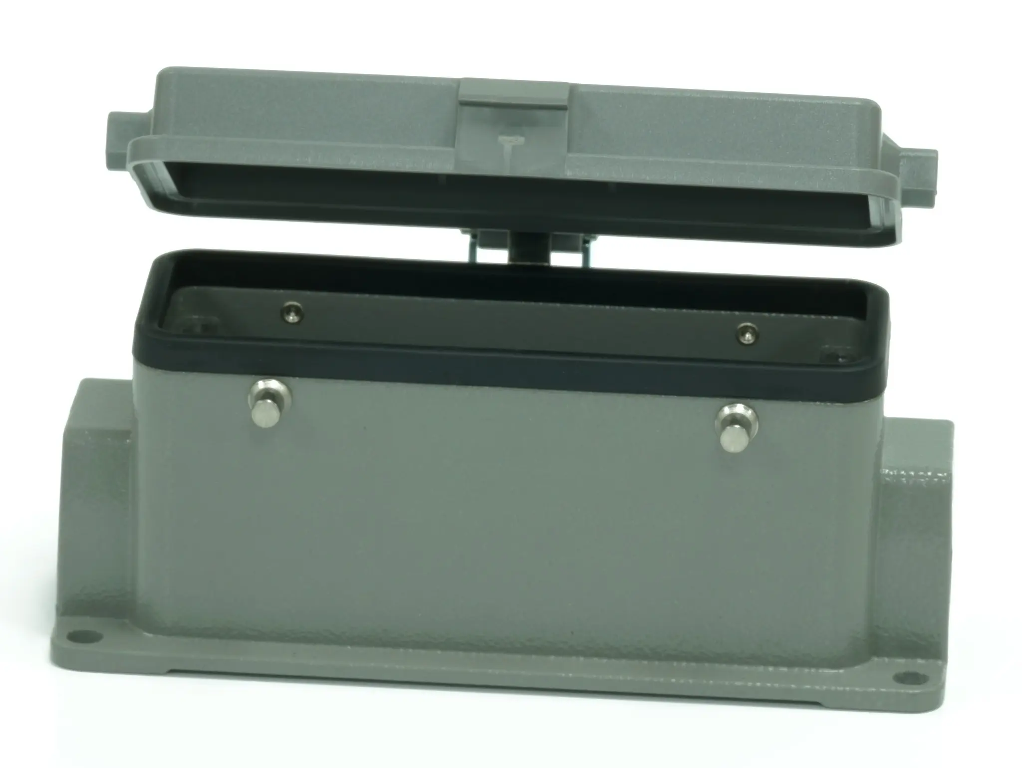 Produktfoto 1 von RS PRO RS-H24B Gehäuse für robusten Stromversorgungsstecker 4, SMD Steckverbindergehäuse, IP65