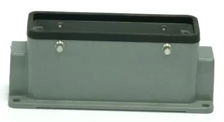 Produktfoto 1 von RS PRO RS-H24B Gehäuse für robusten Stromversorgungsstecker 4, Oberfläche RS-H24B Steckverbindergehäuse, IP65