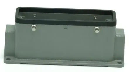 Produktfoto 1 von RS PRO RS-H24B Gehäuse für robusten Stromversorgungsstecker 4, Oberfläche Steckverbindergehäuse, IP65