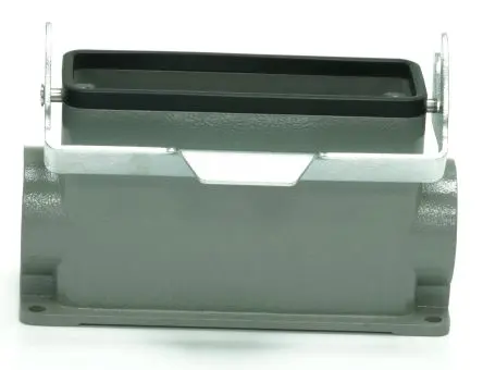 Produktfoto 1 von RS PRO RS-H24B Gehäuse für robusten Stromversorgungsstecker 1 Hebel 1, Oberfläche Steckverbindergehäuse, IP65