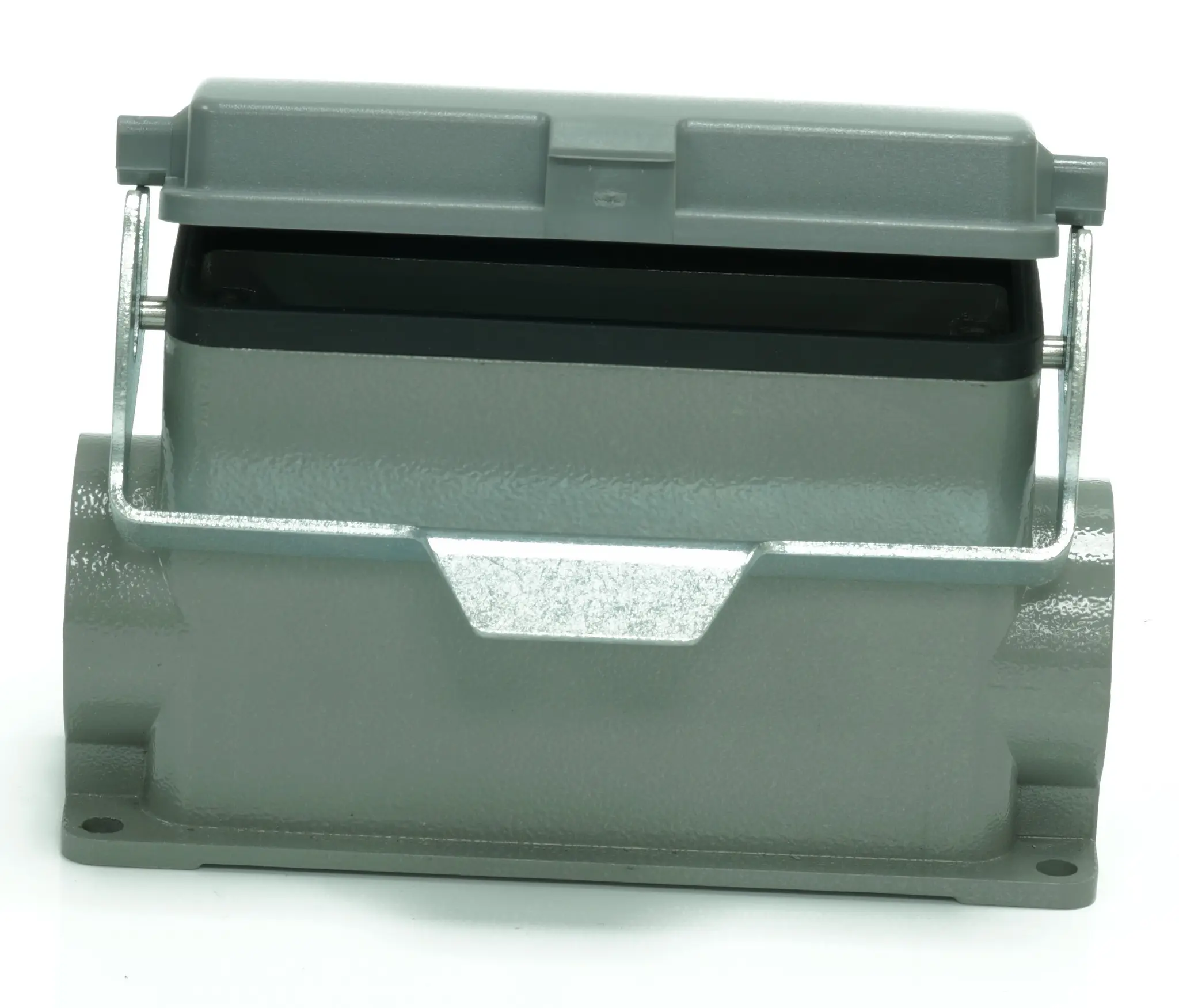 Produktfoto 1 von RS PRO RS-H24B Gehäuse für robusten Stromversorgungsstecker 1 Hebel 1, SMD Steckverbindergehäuse, IP65