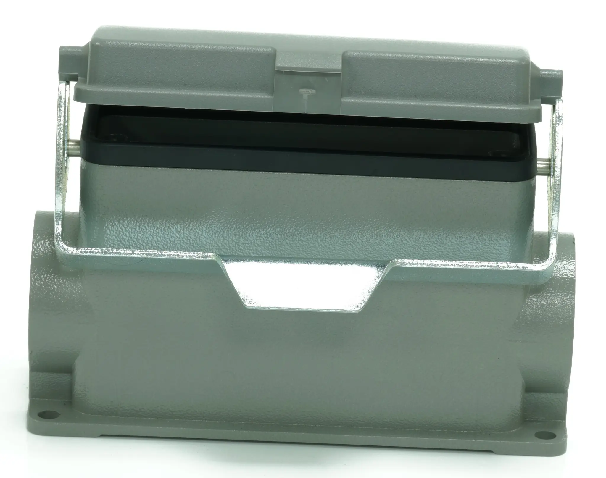 Produktfoto 1 von RS PRO RS-H24B Gehäuse für robusten Stromversorgungsstecker 1 Hebel 1, SMD Steckverbindergehäuse, IP65