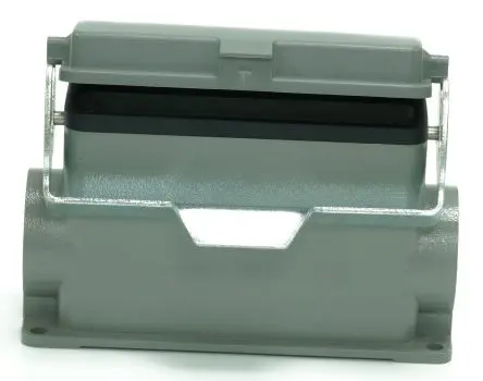 Produktfoto 1 von RS PRO RS-H24B Gehäuse für robusten Stromversorgungsstecker 1 Hebel 1, Oberfläche Steckverbindergehäuse, IP65