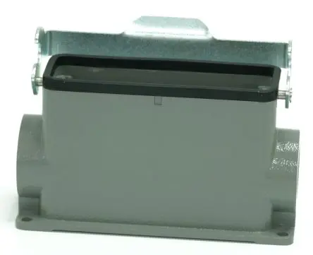 Produktfoto 1 von RS PRO RS-H24B Gehäuse für robusten Stromversorgungsstecker 1 Hebel 1, Oberfläche RS-H24B Steckverbindergehäuse, IP65