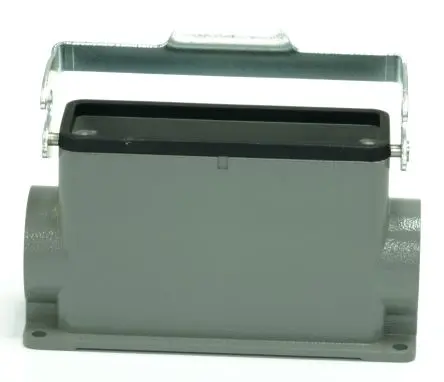 Produktfoto 1 von RS PRO RS-H24B Gehäuse für robusten Stromversorgungsstecker 1 Hebel 1, Oberfläche Steckverbindergehäuse, IP65
