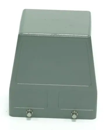 Produktfoto 1 von RS PRO RS-H32B Gehäuse für robusten Stromversorgungsstecker 4, Seitlich RS-H32B Steckverbinderkappe, IP65