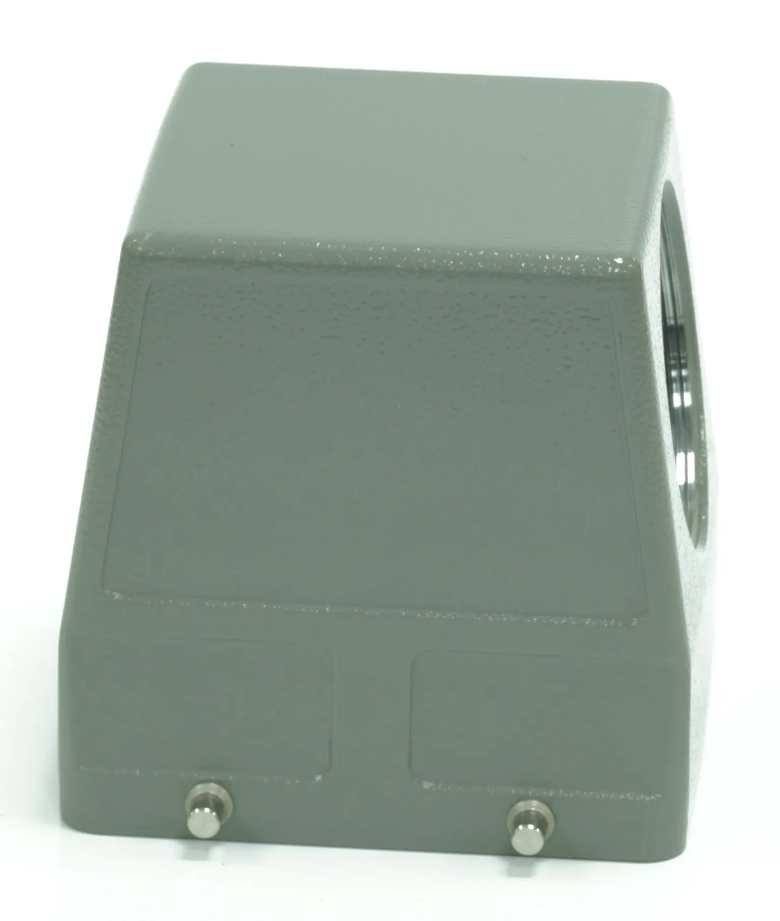 Produktfoto 1 von RS PRO RS-H32B Gehäuse für robusten Stromversorgungsstecker 4, Seitlich Steckverbinderkappe, IP65