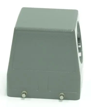 Produktfoto 1 von RS PRO RS-H32B Gehäuse für robusten Stromversorgungsstecker 4, Seitlich Steckverbinderkappe, IP65