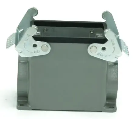 Produktfoto 1 von RS PRO RS-H32A Gehäuse für robusten Stromversorgungsstecker 2 Hebel 2, Oberfläche RS-H32A Steckverbindergehäuse, IP65