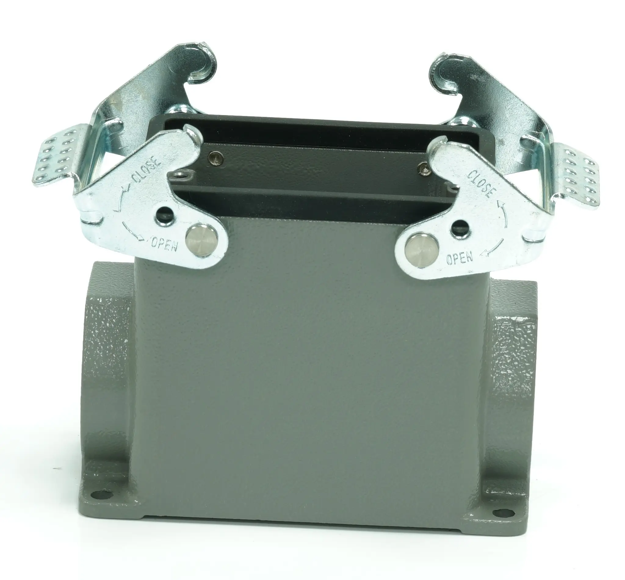 Produktfoto 1 von RS PRO RS-H32A Gehäuse für robusten Stromversorgungsstecker 2 Hebel 2, SMD RS-H32A Steckverbindergehäuse, IP65
