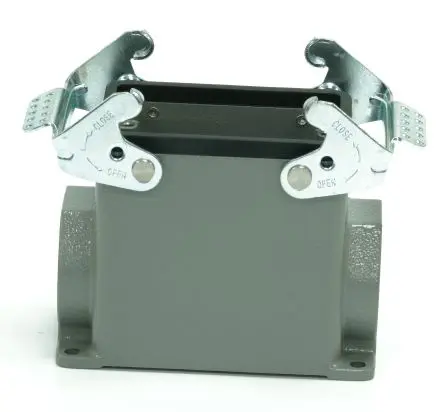 Produktfoto 1 von RS PRO RS-H32A Gehäuse für robusten Stromversorgungsstecker 2 Hebel 2, Oberfläche RS-H32A Steckverbindergehäuse, IP65