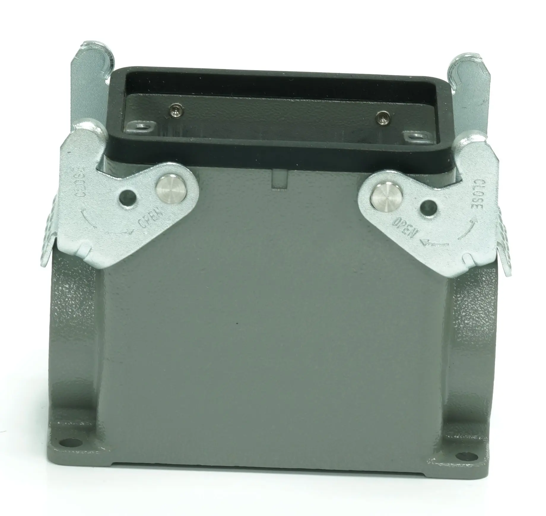 Produktfoto 1 von RS PRO RS-H32A Gehäuse für robusten Stromversorgungsstecker 2 Hebel 2, SMD RS-H32A Steckverbindergehäuse, IP65