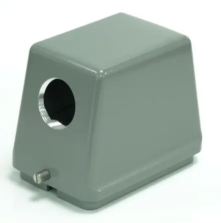 Produktfoto 1 von RS PRO RS-H48B Gehäuse für robusten Stromversorgungsstecker 2, Seitlich RS-H48B Steckverbinderkappe, IP65