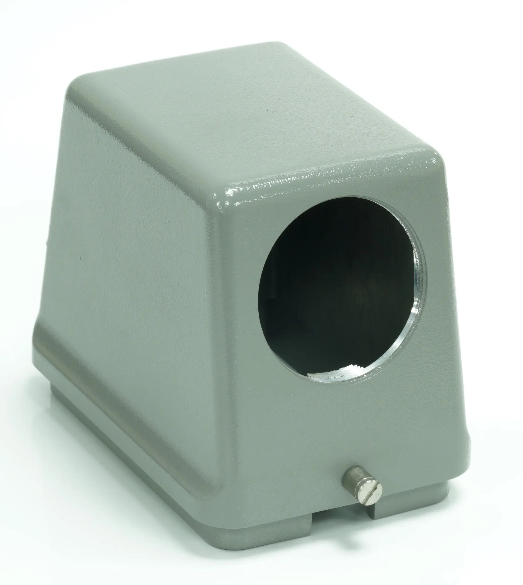 Produktfoto 1 von RS PRO RS-H48B Gehäuse für robusten Stromversorgungsstecker 2, Seitlich Steckverbinderkappe, IP65