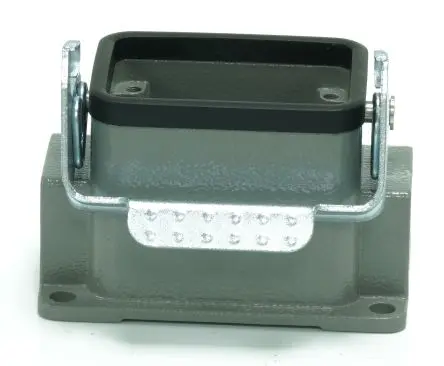 Produktfoto 1 von RS PRO RS-H6B Gehäuse für robusten Stromversorgungsstecker 1 Hebel 1, Oberfläche Steckverbindergehäuse, IP65