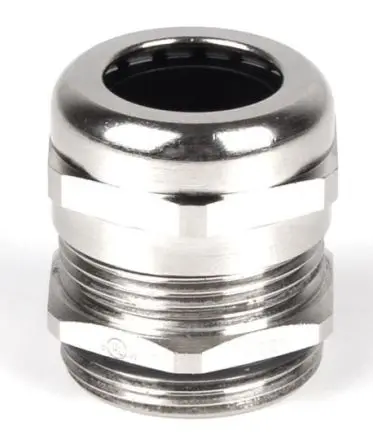 Produktfoto 1 von RS PRO Kabelverschraubung, PG16 Messing vernickelt Metallisch 10 mm/ 14 mm, IP68