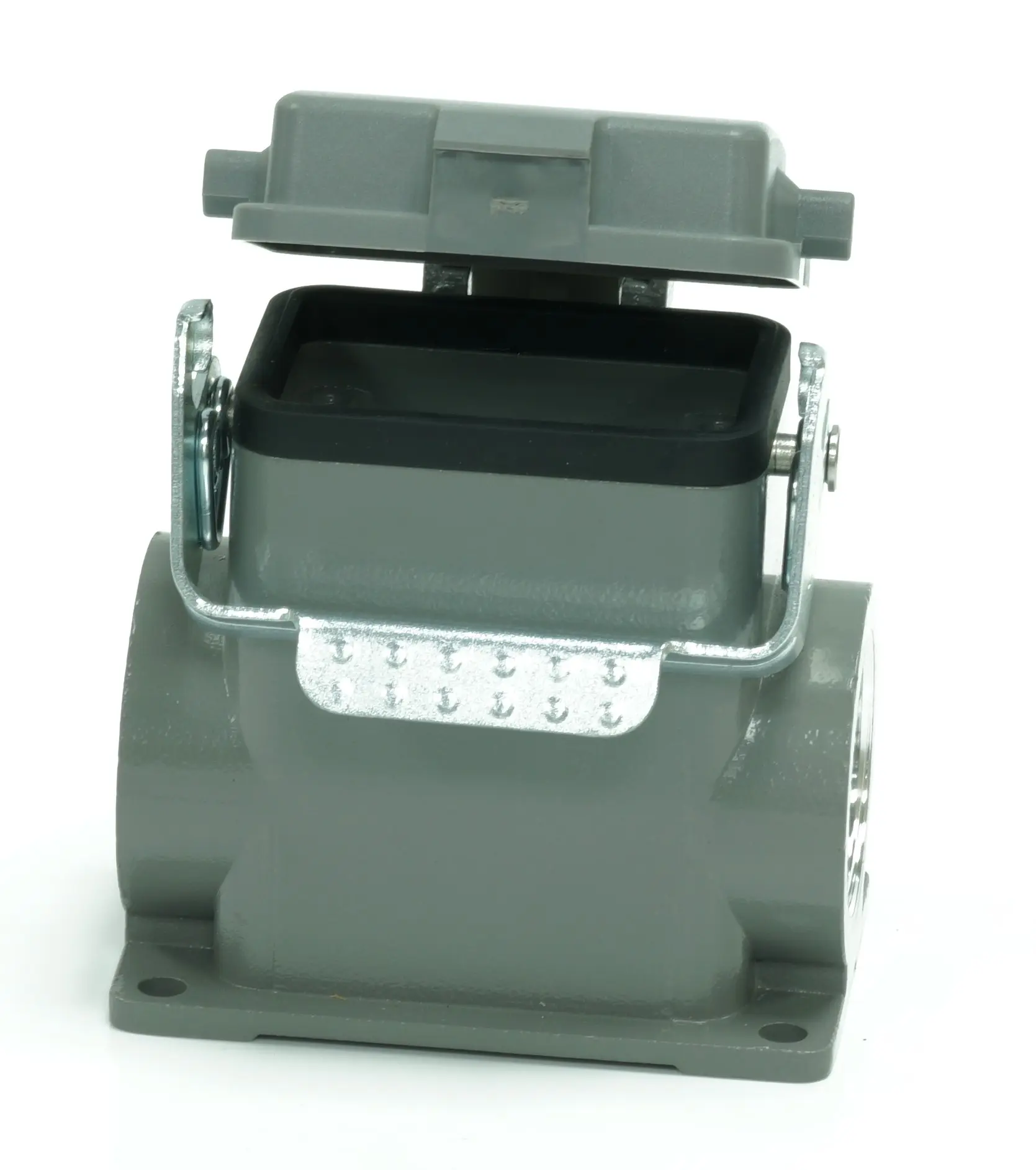 Produktfoto 1 von RS PRO RS-H6B Gehäuse für robusten Stromversorgungsstecker 1 Hebel 1, SMD Steckverbindergehäuse, IP65