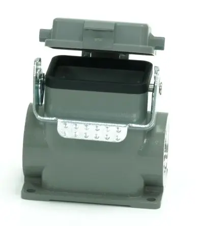 Produktfoto 1 von RS PRO RS-H6B Gehäuse für robusten Stromversorgungsstecker 1 Hebel 1, Oberfläche Steckverbindergehäuse, IP65