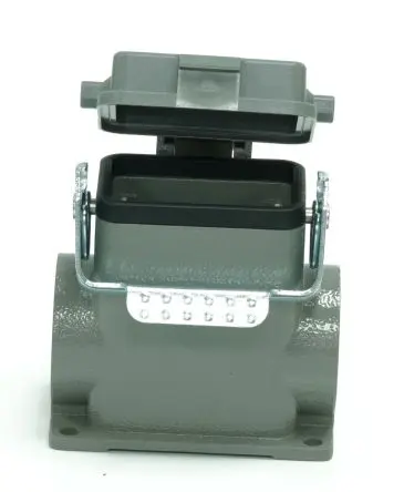 Produktfoto 1 von RS PRO RS-H6B Gehäuse für robusten Stromversorgungsstecker 1 Hebel 1, Oberfläche Steckverbindergehäuse, IP65