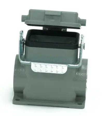 Produktfoto 1 von RS PRO RS-H6B Gehäuse für robusten Stromversorgungsstecker 1 Hebel 1, Oberfläche Steckverbindergehäuse, IP65