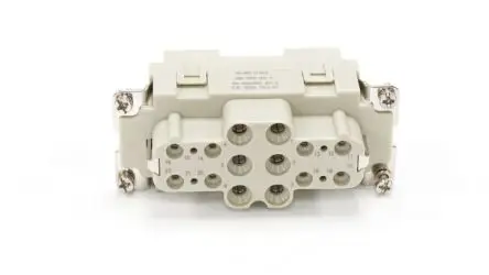 Produktfoto 1 von RS PRO RS-HK Industrie-Steckverbinder Kontakteinsatz Buchse, 6-polig 16A, 40 A, Steckverbindereinsatz,