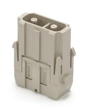 Produktfoto 1 von RS PRO RS-HMK Industrie-Steckverbinder Kontakteinsatz Stecker, 2-polig 40A, Steckverbindereinsatz, Steckverbindereinsatz