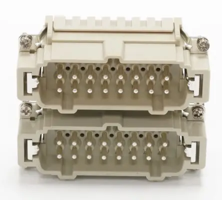 Produktfoto 1 von RS PRO RS-HE Industrie-Steckverbinder Kontakteinsatz Stecker, 32-polig 16A, Steckverbindereinsatz, Steckverbindereinsatz