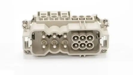 Produktfoto 1 von RS PRO RS-HWK Industrie-Steckverbinder Kontakteinsatz Stecker, 6-polig 16A, 40 A, Kabel, Steckverbindereinsatz für