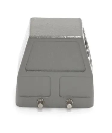 Produktfoto 1 von RS PRO H10B Gehäuse für robusten Stromversorgungsstecker 4, Seitlich Steckverbinderkappe, IP65