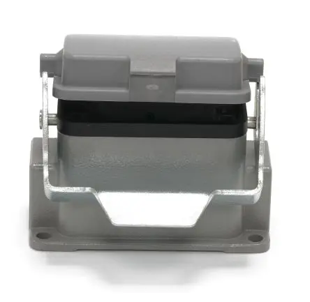 Produktfoto 1 von RS PRO H10B Gehäuse für robusten Stromversorgungsstecker 1 Hebel 1, Oberfläche Steckverbindergehäuse, IP65
